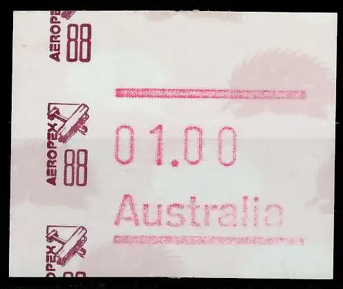 AUSTRALIEN ATM Nr ATM10-100 postfrisch 7E63EE