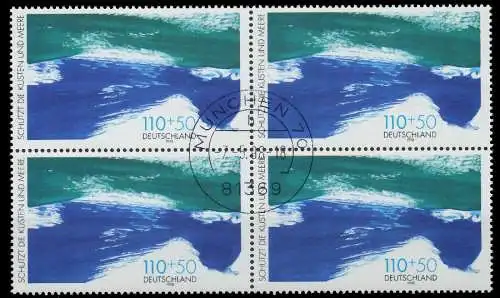 BRD 1998 Nr 1989 zentrisch gestempelt VIERERBLOCK 7EB0EA