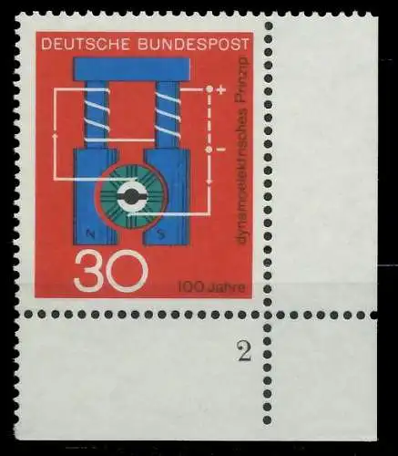 BRD 1966 Nr 522 postfrisch FORMNUMMER 2 7EF79E