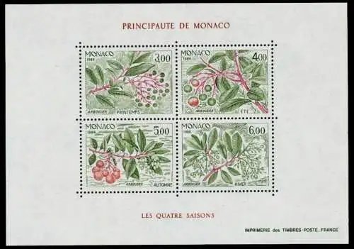 MONACO Block 34 postfrisch S017432