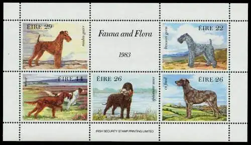 IRLAND Block 4 postfrisch S0189C2