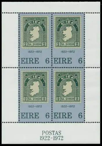 IRLAND Block 1 postfrisch S018A12