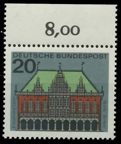 BRD BUND 1964 Nr 425 postfrisch ORA 7F7C76