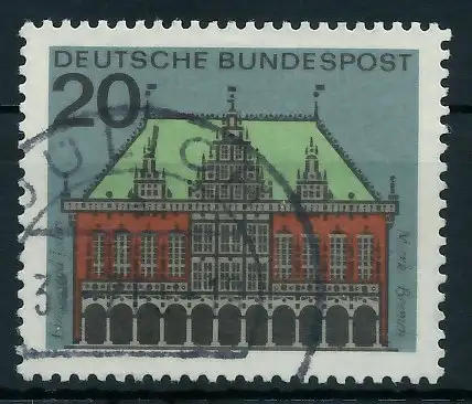 BRD 1964 Nr 425 gestempelt 7F7CD6