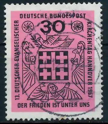 BRD 1967 Nr 536 zentrisch gestempelt 7F8DD2