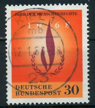 BRD 1968 Nr 575 gestempelt 7F98CA