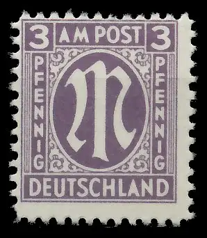 BIZONE AM-POST Nr 17aCz postfrisch 81E782