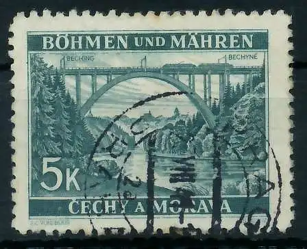 BÖHMEN MÄHREN 1939-1940 Nr 57a gestempelt 826962