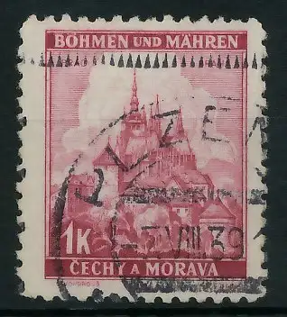 BÖHMEN MÄHREN 1939-1940 Nr 28 gestempelt 8282AE