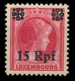 BES. 2WK LUXEMBURG Nr 24 postfrisch 82AF2A