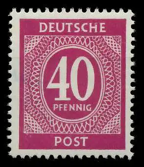 KONTROLLRAT ZIFFERN Nr 929a postfrisch 82C9EA