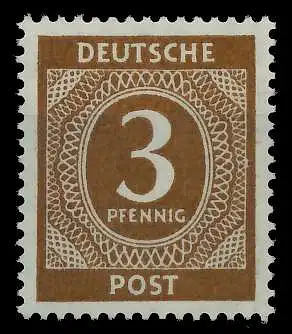 KONTROLLRAT ZIFFERN Nr 913 postfrisch 82D046