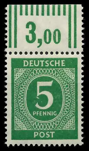 KONTROLLRAT ZIFFERN Nr 915b W OR postfrisch ORA 82E93A