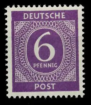 KONTROLLRAT ZIFFERN Nr 916a postfrisch 82E992