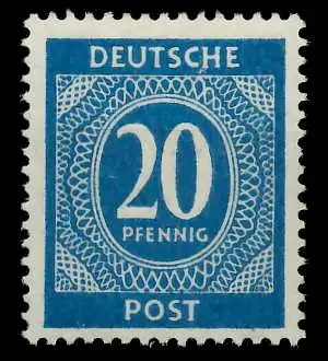 KONTROLLRAT ZIFFERN Nr 924a postfrisch 8301EE