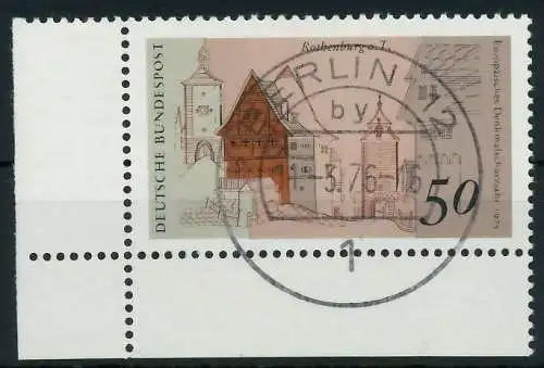 BRD BUND 1975 Nr 861 zentrisch gestempelt ECKE-ULI 851242