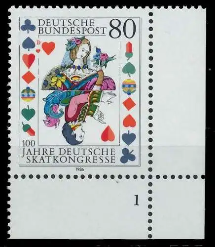 BRD 1986 Nr 1293 postfrisch FORMNUMMER 1 S74C6DE