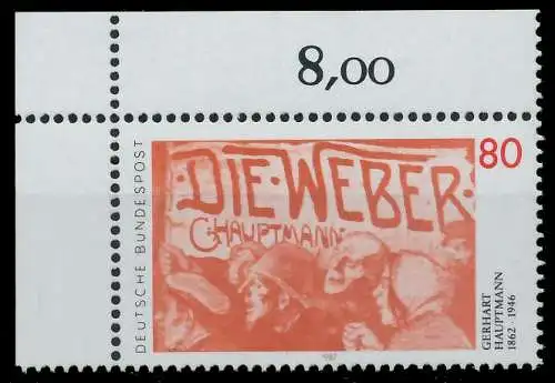 BRD 1987 Nr 1344 postfrisch ECKE-OLI 8592DA