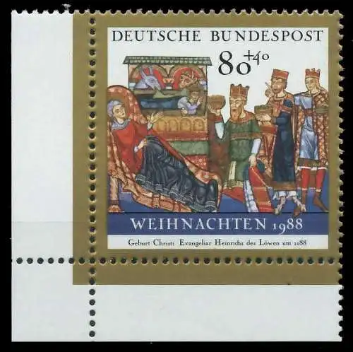 BRD 1988 Nr 1396 postfrisch ECKE-ULI 85A7EA