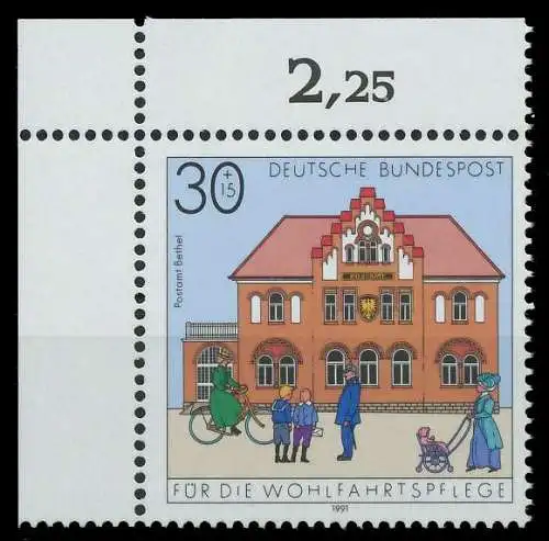 BRD 1991 Nr 1563 postfrisch ECKE-OLI 85DB0E