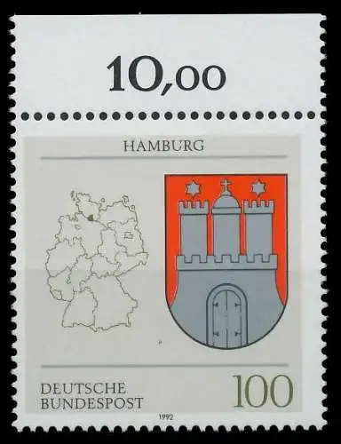 BRD 1992 Nr 1591 postfrisch ORA 85EFA6