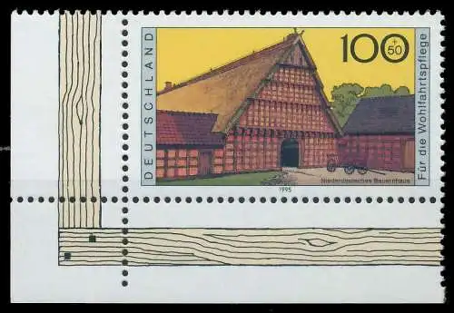 BRD 1995 Nr 1821 postfrisch ECKE-ULI S7BF6CE