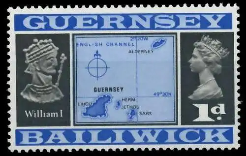 GUERNSEY 1969 Nr 9II postfrisch 8712E6