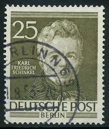 BERLIN 1952 Nr 98 gestempelt 8732B2