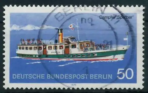 BERLIN 1975 Nr 485 zentrisch gestempelt 87372A