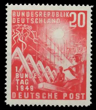 BRD 1949 Nr 112 postfrisch 877D62