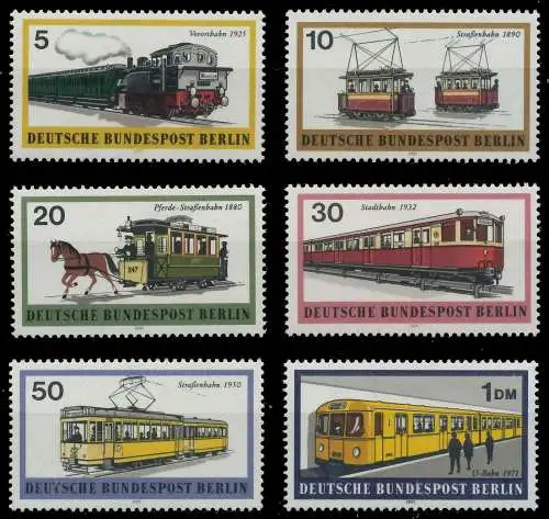 BERLIN 1971 Nr 379-384 postfrisch S8013A2