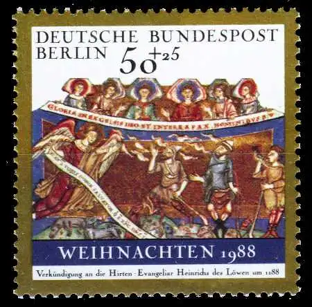 BERLIN 1988 Nr 829 postfrisch S801616