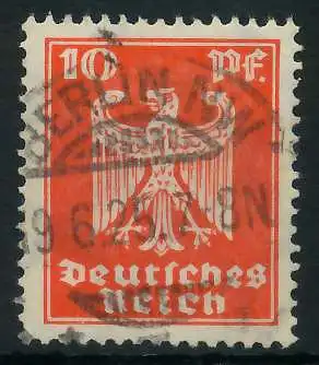 DEUTSCHES REICH 1924 Nr 357X zentrisch gestempelt 895E1E