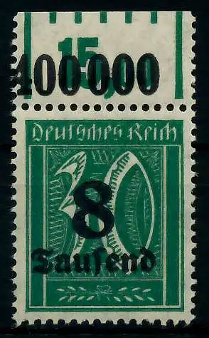 DEUTSCHES REICH 1923 HOCHINFLA Nr 278XP OR postfrisch O 89C55E