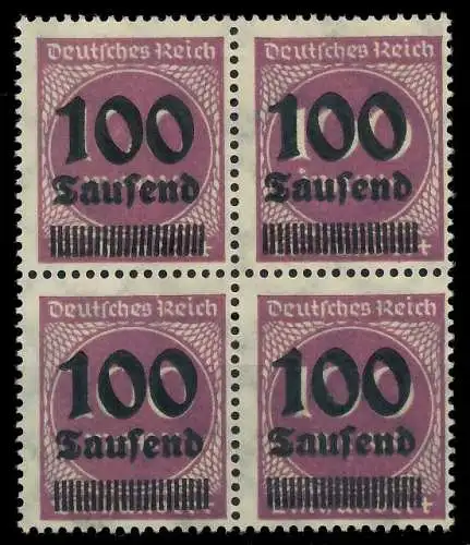 DEUTSCHES REICH 1923 HOCHINFLA Nr 289b postfrisch VIERE 89C6AA