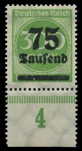 DEUTSCHES REICH 1923 HOCHINFLA Nr 286 postfrisch URA 89C6CE