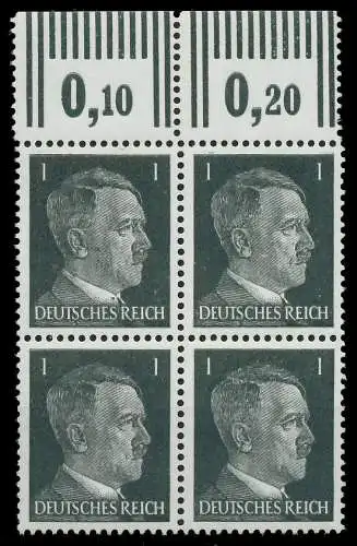 DEUTSCHES REICH 1941 Nr 781 postfrisch VIERERBLOCK ORA 8B0742