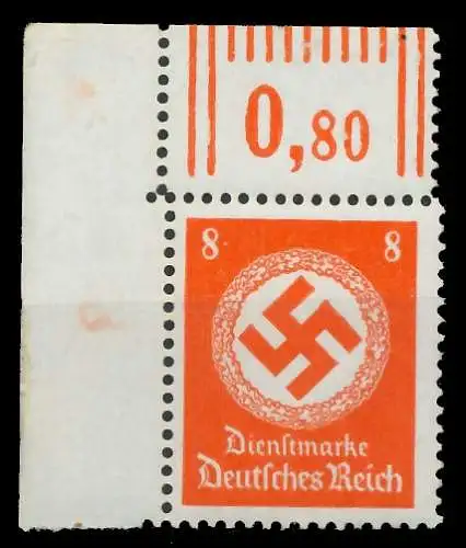 DEUTSCHES REICH DIENSTMARKEN 1942 44 Nr 170bWOR 8CCA46