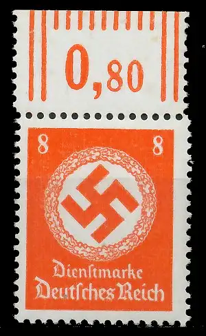 DEUTSCHES REICH DIENSTMARKEN 1942 44 Nr 170bWOR 8CCA86