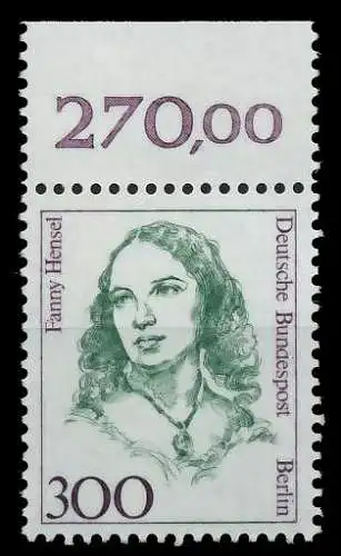 BERLIN DS FRAUEN Nr 849 postfrisch ORA 8E2296