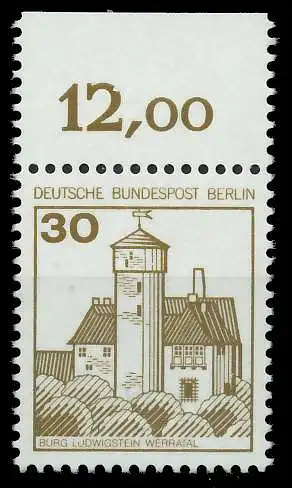 BERLIN DS BURGEN U. SCHLÖSSER Nr 534A postfrisch ORA 8ED85A