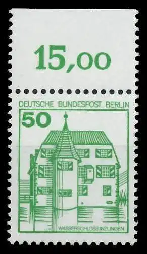 BERLIN DS BURGEN U. SCHLÖSSER Nr 615A postfrisch ORA 8ED886