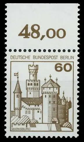 BERLIN DS BURGEN U. SCHLÖSSER Nr 537 postfrisch ORA 8ED8CE