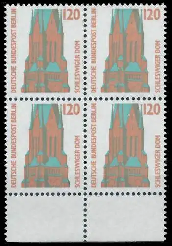 BERLIN DS SEHENSWÜRDIGKEITEN Nr 815 postfrisch VIERERBL 8F90EE