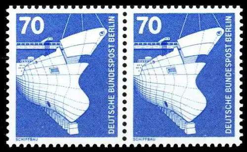 BERLIN DS INDUSTRIE U. TECHNIK Nr 500 postfrisch WAAGR S95286E