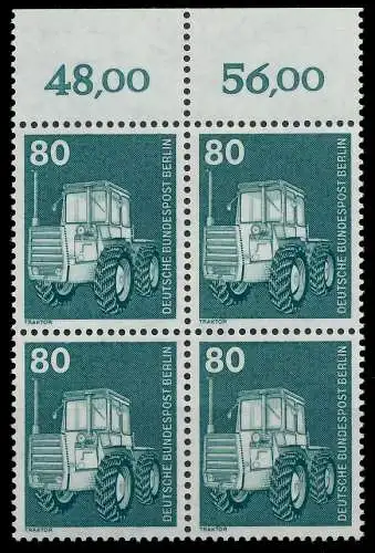 BERLIN DS INDUSTRIE U. TECHNIK Nr 501 postfrisch VIERER 8F956A