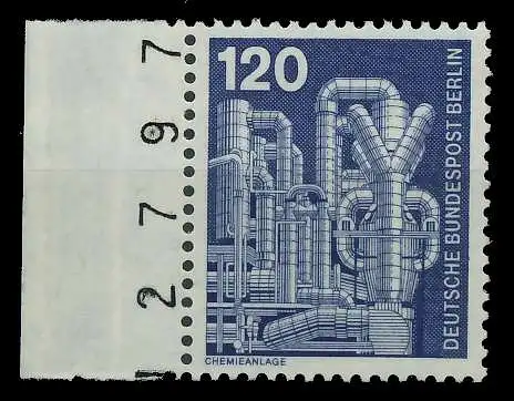 BERLIN DS INDUSTRIE U. TECHNIK Nr 503 postfrisch SRA 9067FA