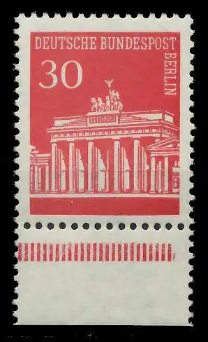 BERLIN DS BRAND. TOR Nr 288P postfrisch URA 906CEA