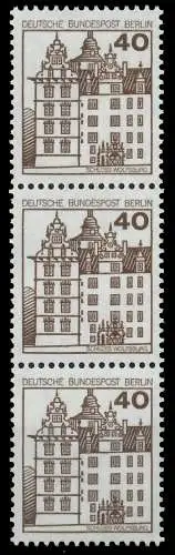 BERLIN DS BURGEN U. SCHLÖSSER Nr 614R postfrisch 3ER ST 90F2D2