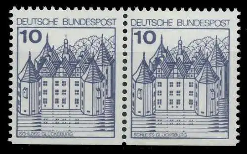 BRD DS BURGEN U. SCHLÖSSER Nr 913D postfrisch WAAGR PAA 914CCE